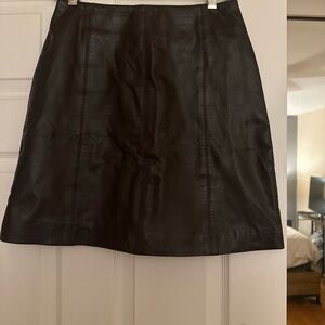 Hugo Buscati Brown mini skirt